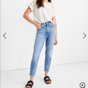 Madewell Momjean in Melva Wash size 27